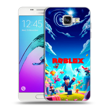 Силиконовый чехол на Samsung Galaxy A5 (2016) с принтом Roblox Роблокс Силиконовый чехол на Samsung Galaxy A5 (2016) с принтом Roblox Роблокс