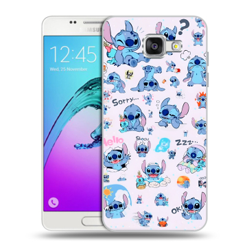 Силиконовый чехол на Samsung Galaxy A5 (2016) с принтом Лило и Стич