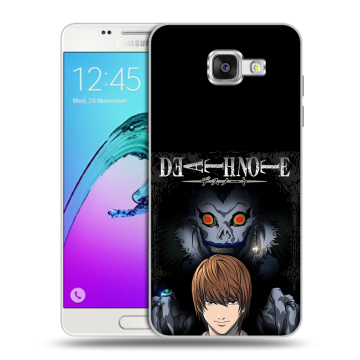 Силиконовый чехол на Samsung Galaxy A5 (2016) с принтом Death note Тетрадь смерти Силиконовый чехол на Samsung Galaxy A5 (2016) с принтом Death note Тетрадь смерти