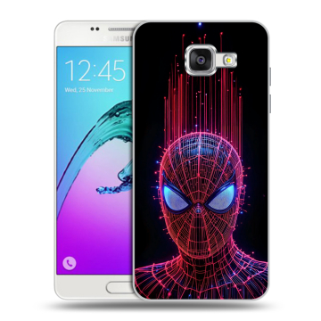 Силиконовый чехол на Samsung Galaxy A5 (2016) с принтом Spiderman Человек паук
