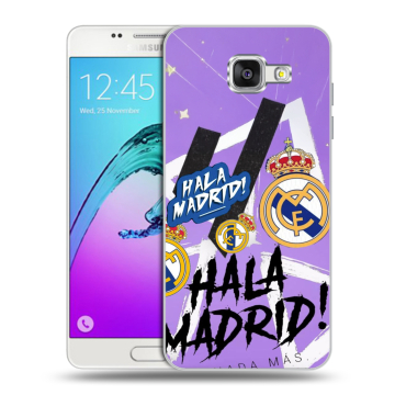 Силиконовый чехол на Samsung Galaxy A5 (2016) с принтом Real Madrid Реал Мадрид
