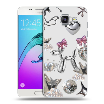 Силиконовый чехол на Samsung Galaxy A5 (2016) с принтом Y2K