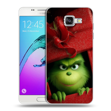 Силиконовый чехол на Samsung Galaxy A5 (2016) с принтом Новый год Силиконовый чехол на Samsung Galaxy A5 (2016) с принтом Новый год