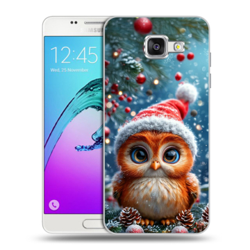 Силиконовый чехол на Samsung Galaxy A5 (2016) с принтом Новый год Силиконовый чехол на Samsung Galaxy A5 (2016) с принтом Новый год