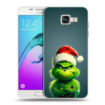Силиконовый чехол на Samsung Galaxy A5 (2016) с принтом Новый год Силиконовый чехол на Samsung Galaxy A5 (2016) с принтом Новый год