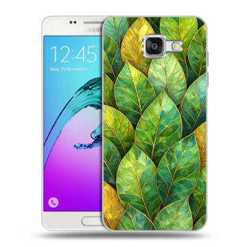 Силиконовый чехол на Samsung Galaxy A5 (2016) с принтом женский