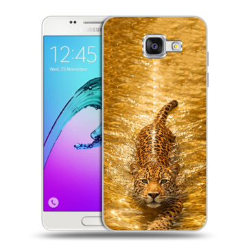 Силиконовый чехол на Samsung Galaxy A5 (2016) с принтом женский