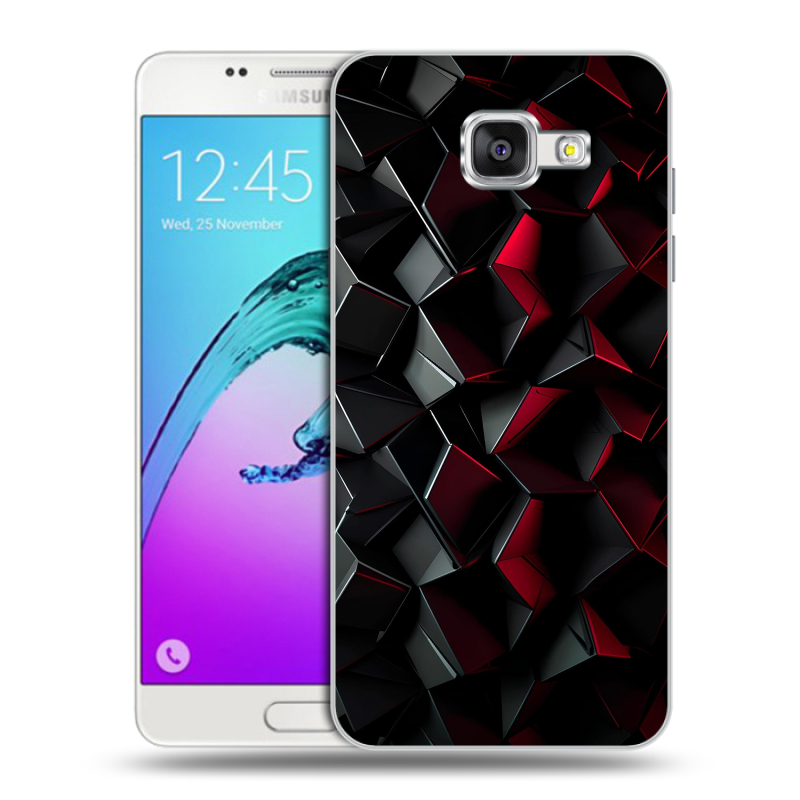 Силиконовый чехол на Samsung Galaxy A5 (2016) с принтом Абстракция Силиконовый чехол на Samsung Galaxy A5 (2016) с принтом Абстракция