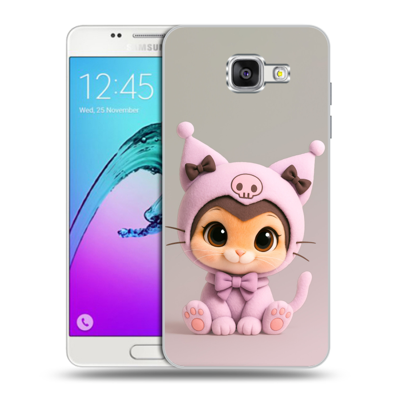 Силиконовый чехол на Samsung Galaxy A5 (2016) с принтом Куроми Kuromi Силиконовый чехол на Samsung Galaxy A5 (2016) с принтом Куроми Kuromi