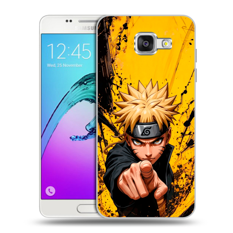 Силиконовый чехол на Samsung Galaxy A5 (2016) с принтом Naruto Наруто Силиконовый чехол на Samsung Galaxy A5 (2016) с принтом Naruto Наруто