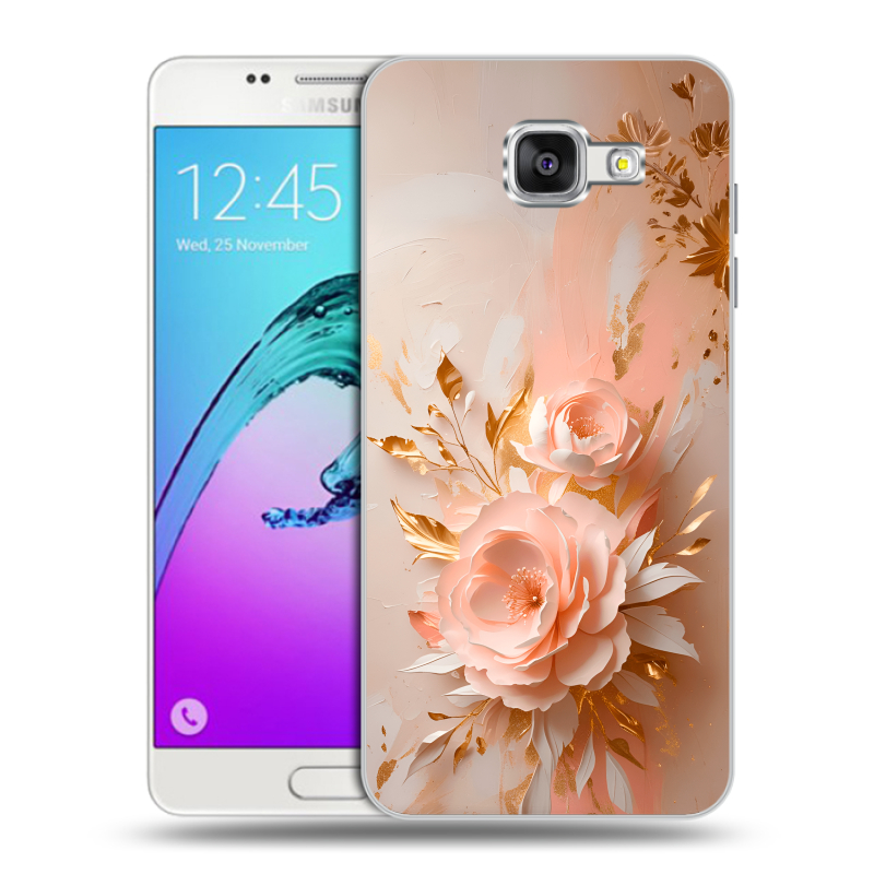 Силиконовый чехол на Samsung Galaxy A5 (2016) с принтом женский Силиконовый чехол на Samsung Galaxy A5 (2016) с принтом женский