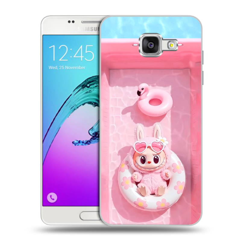 Силиконовый чехол на Samsung Galaxy A5 (2016) с принтом Labubu Лабубу Силиконовый чехол на Samsung Galaxy A5 (2016) с принтом Labubu Лабубу