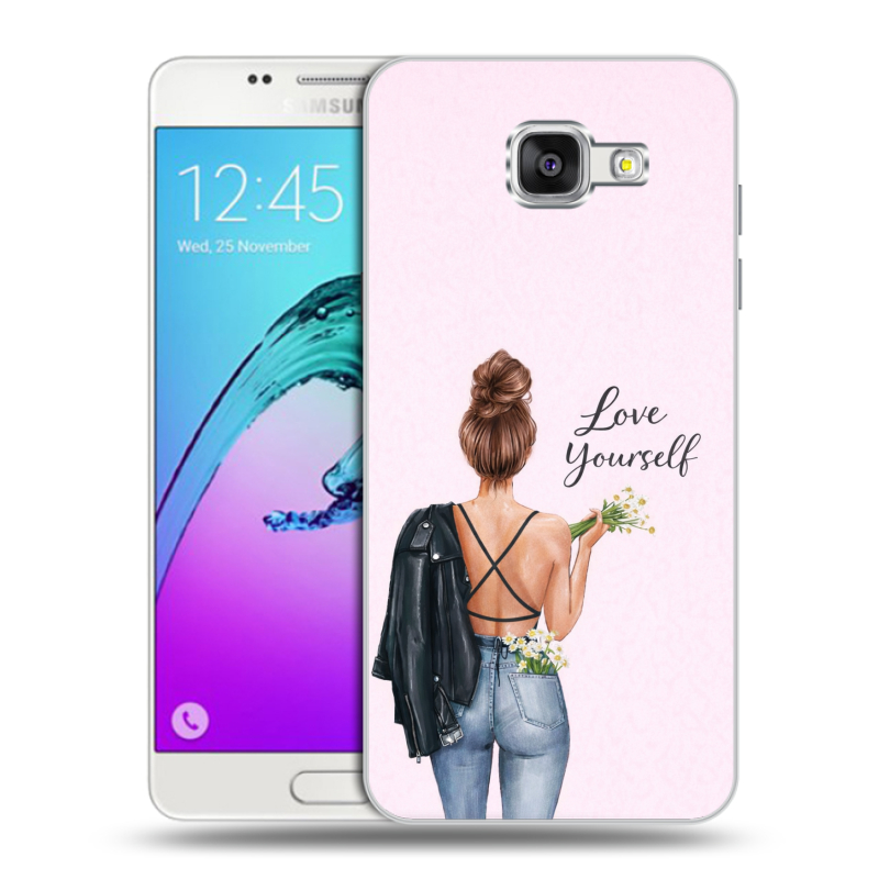 Силиконовый чехол на Samsung Galaxy A5 (2016) с принтом женский Силиконовый чехол на Samsung Galaxy A5 (2016) с принтом женский