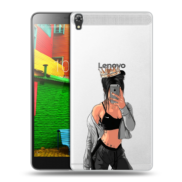 Силиконовый чехол на Lenovo Phab с принтом Женские принты Силиконовый чехол на Lenovo Phab с принтом Женские принты