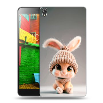 Силиконовый чехол на Lenovo Phab с принтом Кролик Силиконовый чехол на Lenovo Phab с принтом Кролик