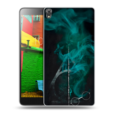 Силиконовый чехол на Lenovo Phab с принтом Гарри Поттер Harry Potter
