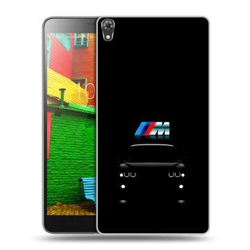 Силиконовый чехол на Lenovo Phab с принтом БМВ BMW Силиконовый чехол на Lenovo Phab с принтом БМВ BMW