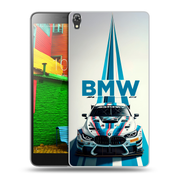 Силиконовый чехол на Lenovo Phab с принтом БМВ BMW