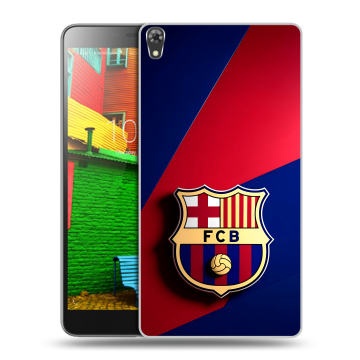 Силиконовый чехол на Lenovo Phab с принтом Барселона Barcelona