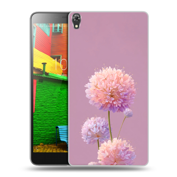 Силиконовый чехол на Lenovo Phab с принтом Цветы Силиконовый чехол на Lenovo Phab с принтом Цветы