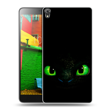 Силиконовый чехол на Lenovo Phab с принтом Как приручить дракона