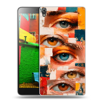 Силиконовый чехол на Lenovo Phab с принтом Модный принт Силиконовый чехол на Lenovo Phab с принтом Модный принт