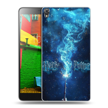 Силиконовый чехол на Lenovo Phab с принтом Harry Potter Гарри Поттер