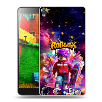 Силиконовый чехол на Lenovo Phab с принтом Roblox Роблокс Силиконовый чехол на Lenovo Phab с принтом Roblox Роблокс