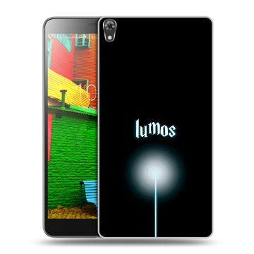 Силиконовый чехол на Lenovo Phab с принтом Harry Potter Гарри Поттер