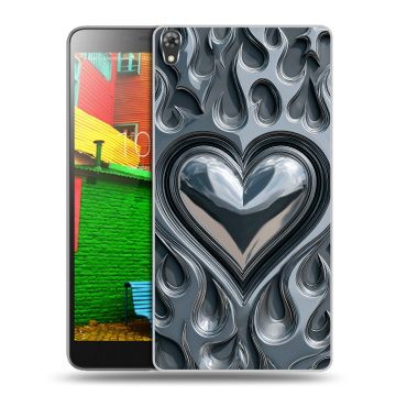 Силиконовый чехол на Lenovo Phab с принтом Y2K