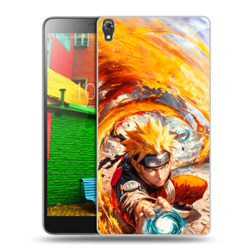 Силиконовый чехол на Lenovo Phab с принтом Аниме Наруто Naruto