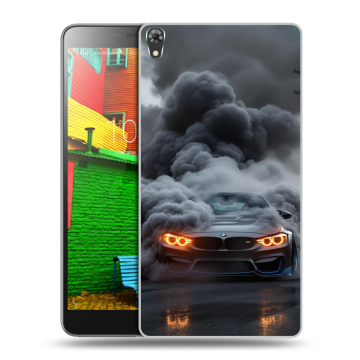 Силиконовый чехол на Lenovo Phab с принтом BMW БМВ Силиконовый чехол на Lenovo Phab с принтом BMW БМВ