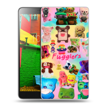 Силиконовый чехол на Lenovo Phab с принтом Флагер Fuggler Силиконовый чехол на Lenovo Phab с принтом Флагер Fuggler