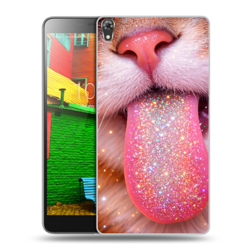 Силиконовый чехол на Lenovo Phab с принтом для девочек