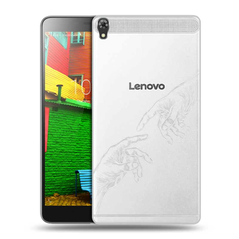 Силиконовый чехол на Lenovo Phab с принтом Сотворение мира Силиконовый чехол на Lenovo Phab с принтом Сотворение мира