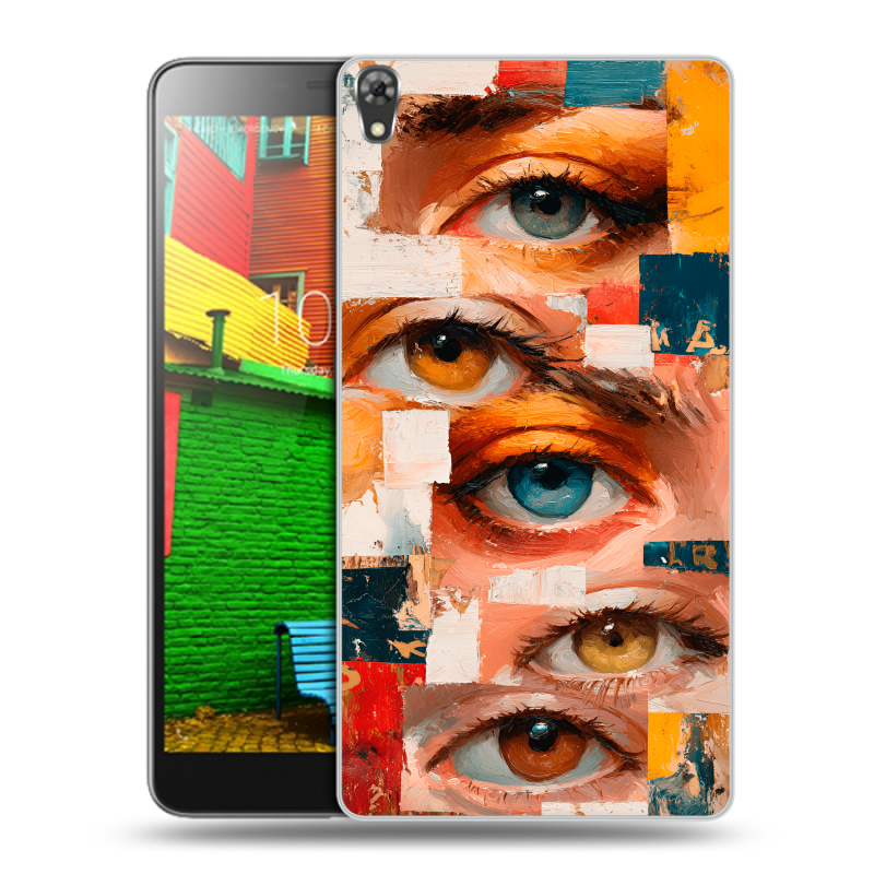 Силиконовый чехол на Lenovo Phab с принтом Модный принт Силиконовый чехол на Lenovo Phab с принтом Модный принт