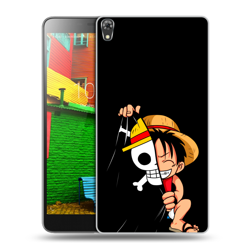 Силиконовый чехол на Lenovo Phab с принтом One Piece Ван Пис Силиконовый чехол на Lenovo Phab с принтом One Piece Ван Пис