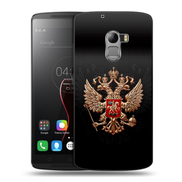 Силиконовый чехол на Lenovo A7010 с принтом Герб России Силиконовый чехол на Lenovo A7010 с принтом Герб России