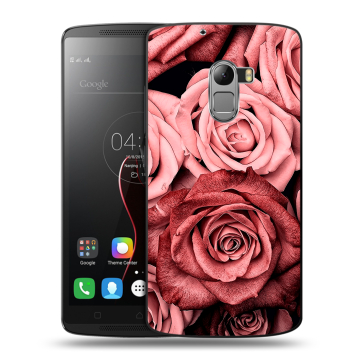 Силиконовый чехол на Lenovo A7010 с принтом Цветы розы Силиконовый чехол на Lenovo A7010 с принтом Цветы розы