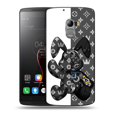 Силиконовый чехол на Lenovo A7010 с принтом Луи робот
