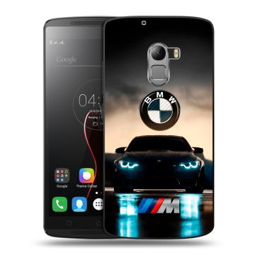 Силиконовый чехол на Lenovo A7010 с принтом БМВ BMW