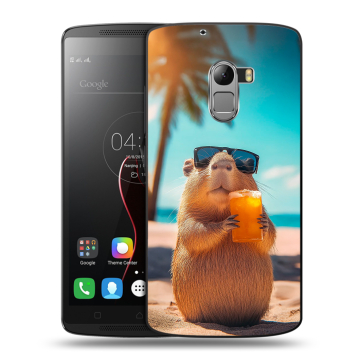 Силиконовый чехол на Lenovo A7010 с принтом Капибара Силиконовый чехол на Lenovo A7010 с принтом Капибара