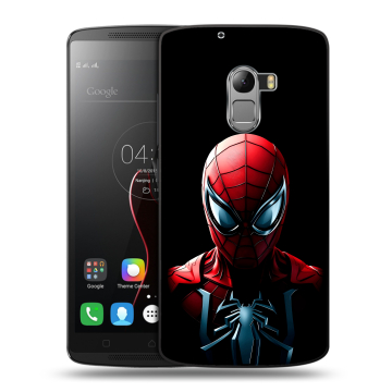 Силиконовый чехол на Lenovo A7010 с принтом Spiderman Человек паук Силиконовый чехол на Lenovo A7010 с принтом Spiderman Человек паук