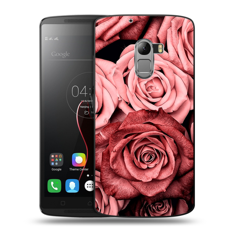 Силиконовый чехол на Lenovo A7010 с принтом Цветы розы Силиконовый чехол на Lenovo A7010 с принтом Цветы розы