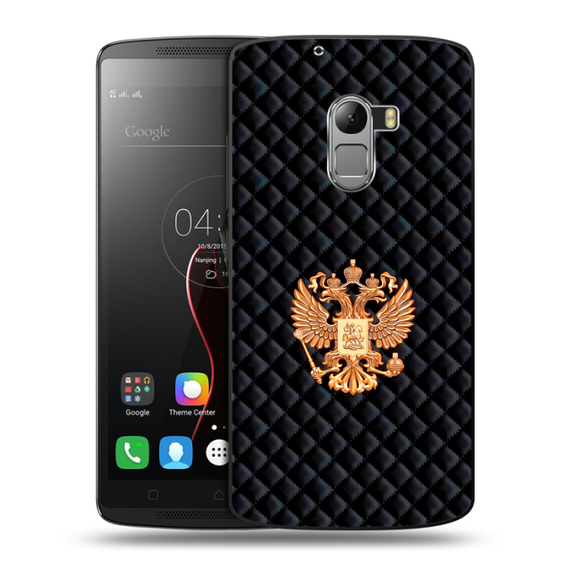 Силиконовый чехол на Lenovo A7010 с принтом Герб России принт Силиконовый чехол на Lenovo A7010 с принтом Герб России принт