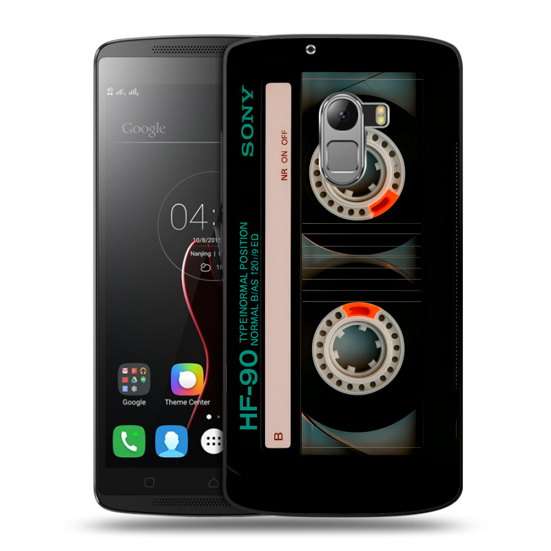 Пластиковый чехол на Lenovo A7010 с принтом Кассета Пластиковый чехол на Lenovo A7010 с принтом Кассета