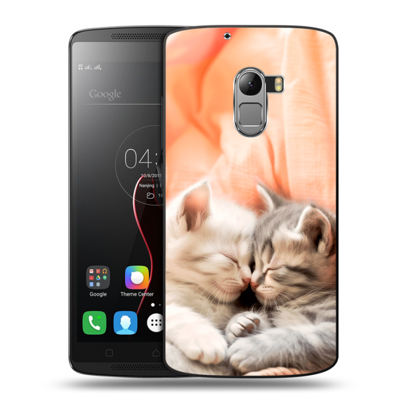 Силиконовый чехол на Lenovo A7010 с принтом Котята Силиконовый чехол на Lenovo A7010 с принтом Котята