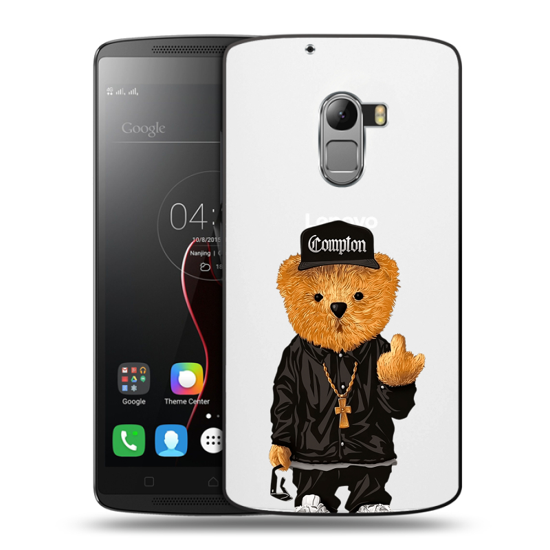Пластиковый чехол на Lenovo A7010 с принтом Мишка Пластиковый чехол на Lenovo A7010 с принтом Мишка