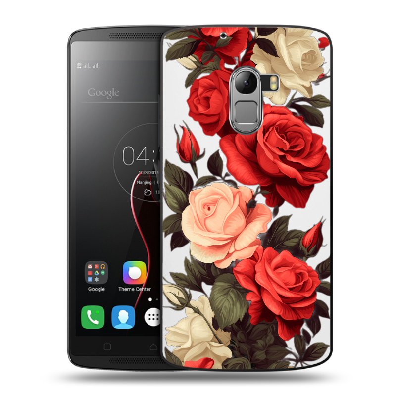 Силиконовый чехол на Lenovo A7010 с принтом Розы Силиконовый чехол на Lenovo A7010 с принтом Розы