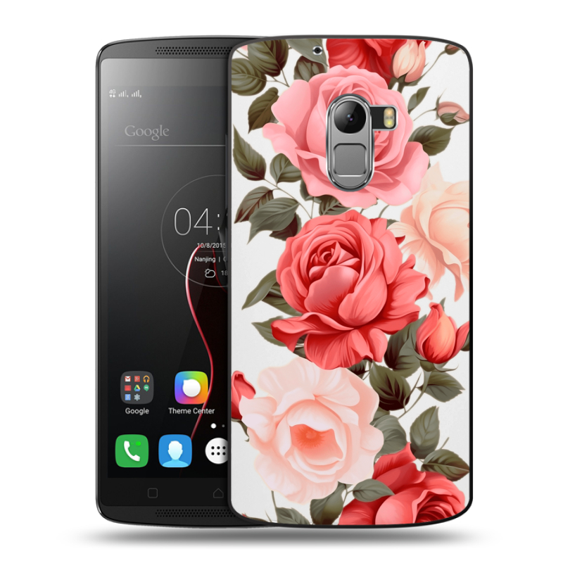 Силиконовый чехол на Lenovo A7010 с принтом Розы Силиконовый чехол на Lenovo A7010 с принтом Розы